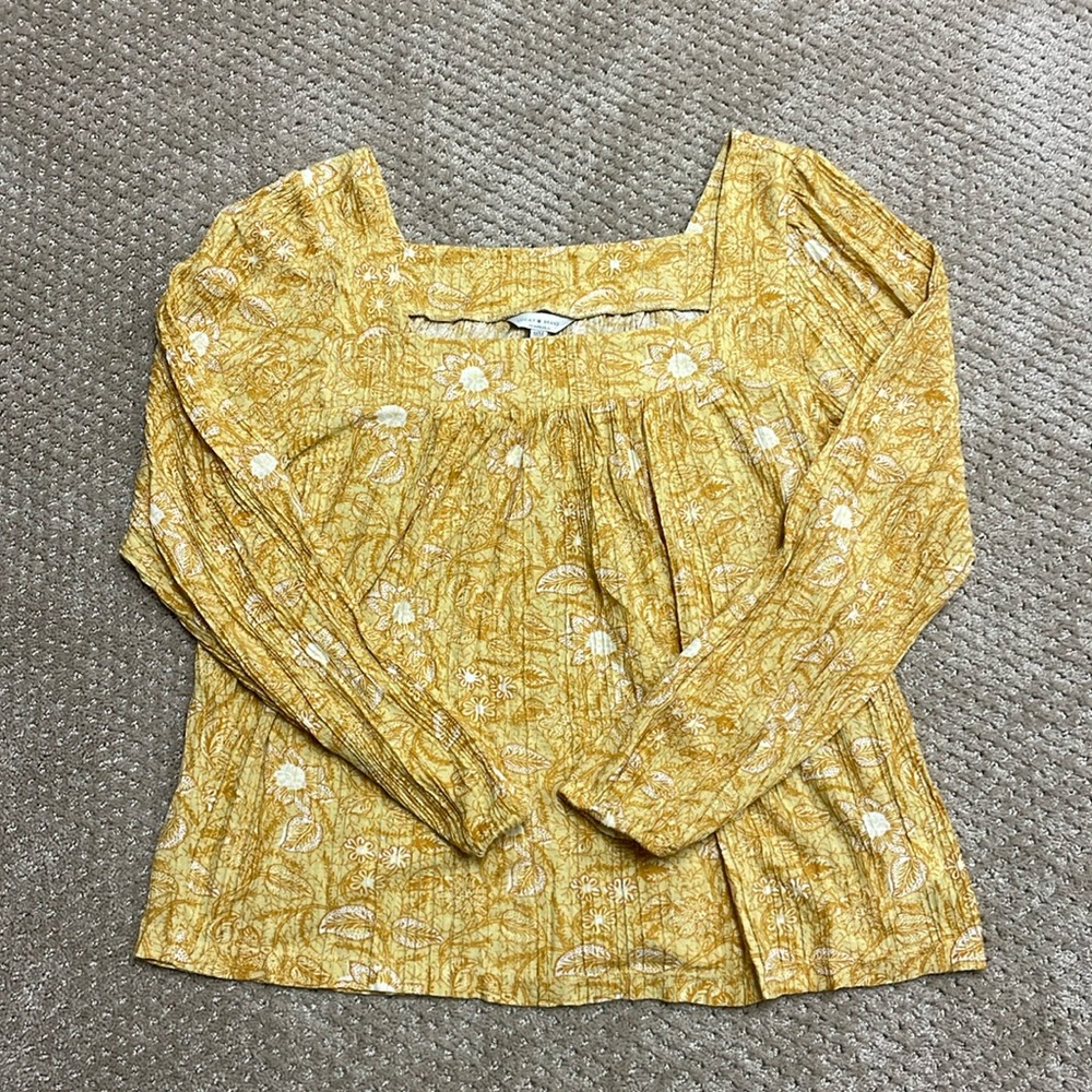 Lucky Brand Long Sleeve Blouse